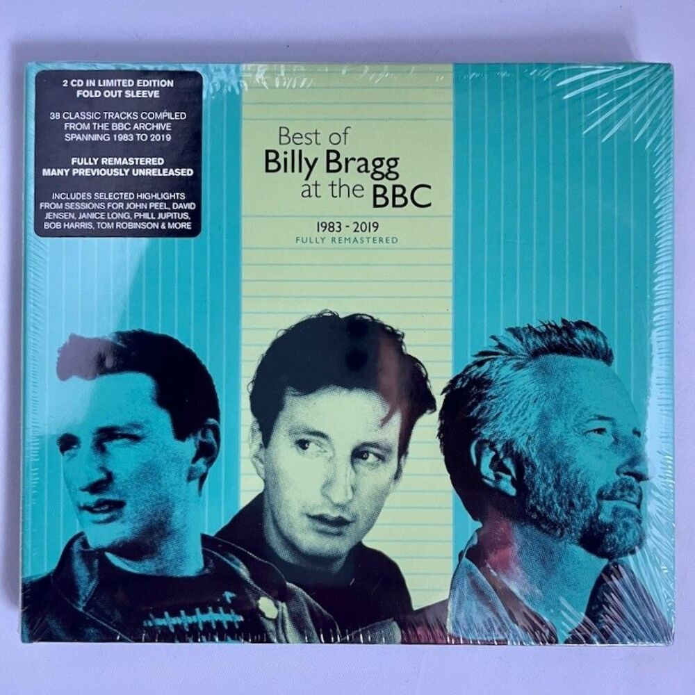 Billy Bragg – At The BBC 1983-2019 – Double CD, Cooking Vinyl, 2019 New Sealed